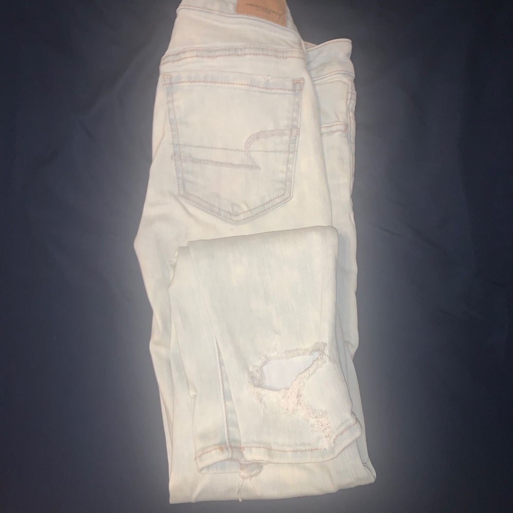 American Eagle ripped jeans